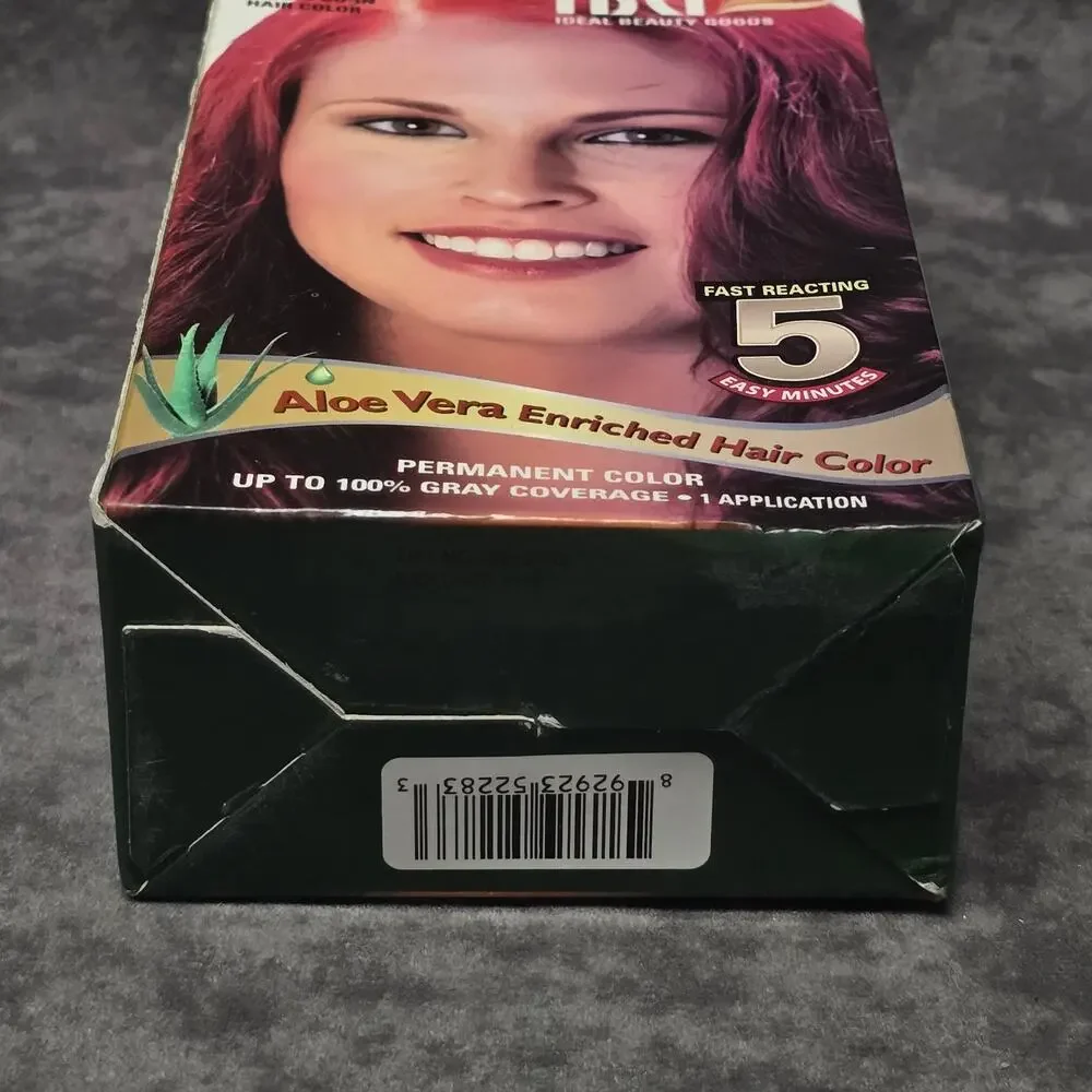 IBG Ideal Beauty Goods W283 Reddish Auburn Shampoo In Permanent Hair Color Aloe